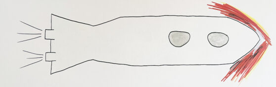 "Rocket 1", Michael Mastrototaro, 2023