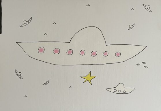 "Party mit Hangover", Michael Mastrototaro, 2022 (in privat collection)