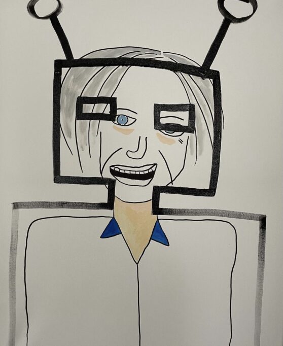 Sebstbildnis, Michael Mastrototaro, 2022